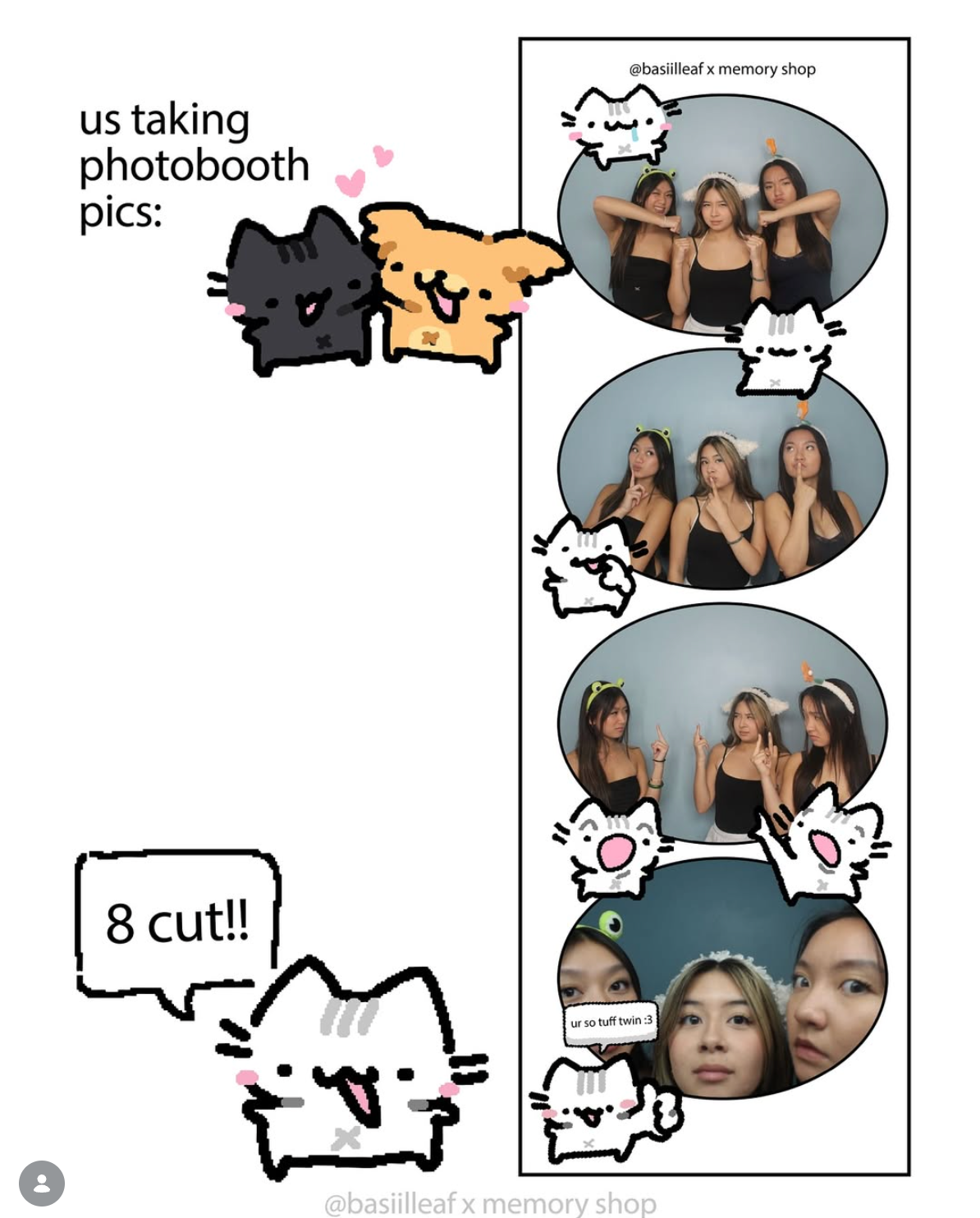 Memory Shop x Basil Leaf