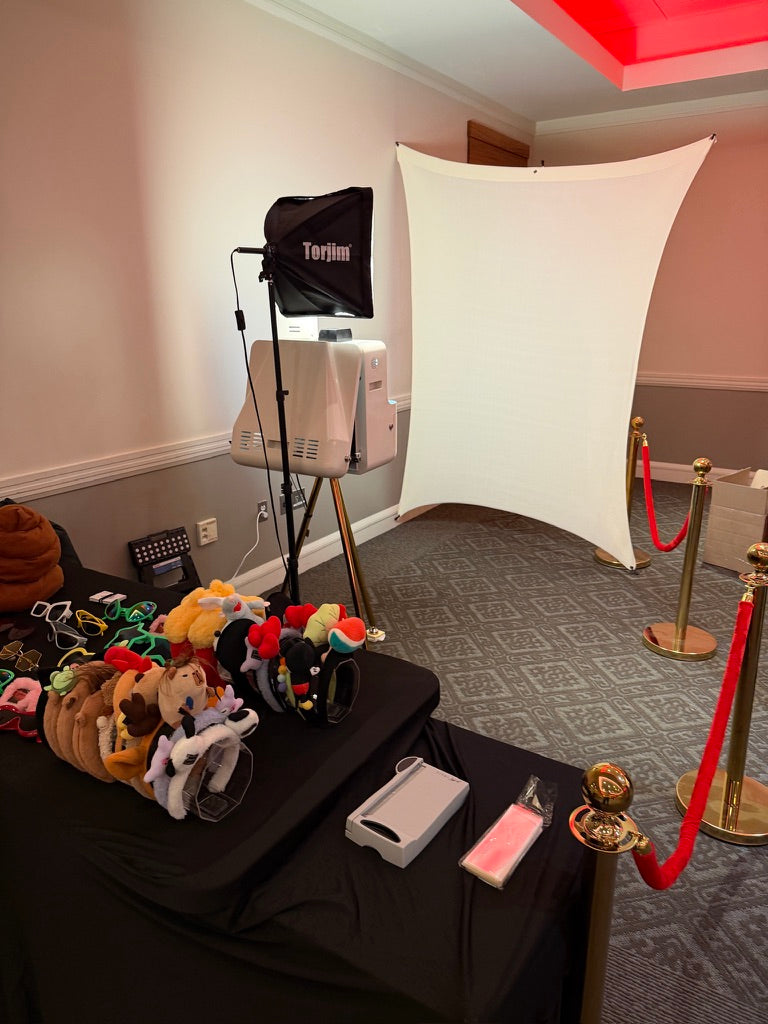 Memory Shop photo booth at an event